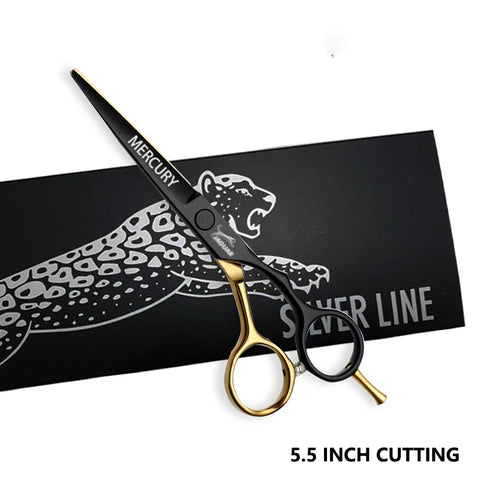 Hair Scissors Professional 6.0 Inch Barber Hairdressing Cutting Thinning Set Reversed Scissors Laser Wire salons shears