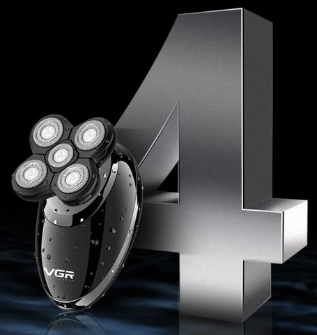 VGR Professional Electric Shaver Kit for Men – Rechargeable Beard & Hair Trimmer Set