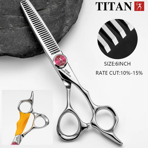 TITAN professional hairdresser scissors barber scissors  hair cutting  thinning  set of 5.5/6.0/6.5.7.0inch japan440c steel