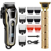 Clipper Electric Hair Trimmer for men Electric shaver professional Men's Hair cutting machine Wireless barber trimmer
