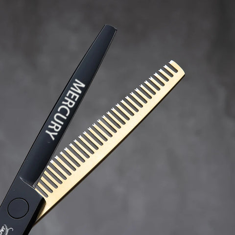 Hair Scissors Professional 6.0 Inch Barber Hairdressing Cutting Thinning Set Reversed Scissors Laser Wire salons shears